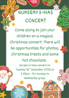 Nursery X-Mas Concert Nursery X-Mas Concert