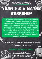 Year 5 & 6 Mathematics Parental Workshop