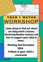 Year 1 Mathematics Parental Workshop