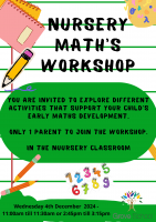 Nursery Mathematics Parental Workshop