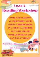 Year 4 Reading Workshop