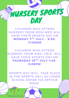 Nursery Sport Day