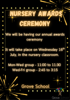 Nursery Awards Ceremony