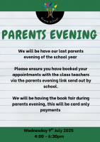Parent Evening