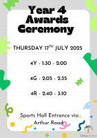 Year 4 Awards Ceremony