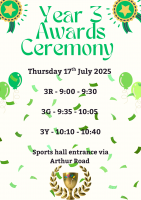 Year 3 Awards Ceremony