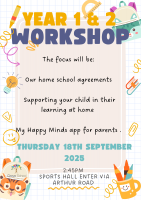 Year 1 & 2 Parental Workshop