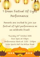 1 Green Festival of Light Performance