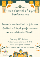 1 Red Festival of Light Performance