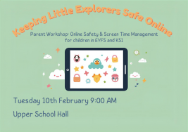 Online Safety Workshop KS1/EYFS