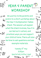 Year 4 Multiplication Tables Check