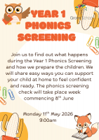 Year 1 Phonics Screening Workshop