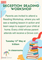 Reception Reading Workshop
