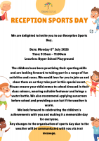 Reception Sports Day