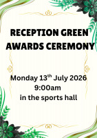 Reception Green Awards Ceremony
